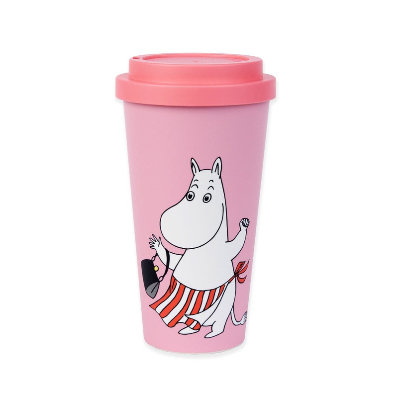 Moominmamma Take-Away Mug Peach