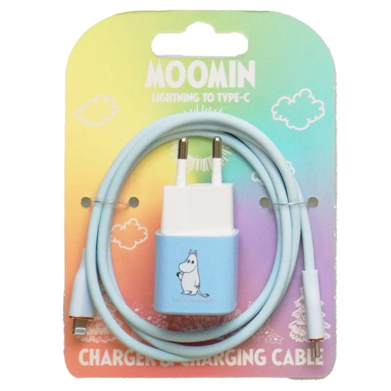 Moomintroll Charger Set Lightning 20W