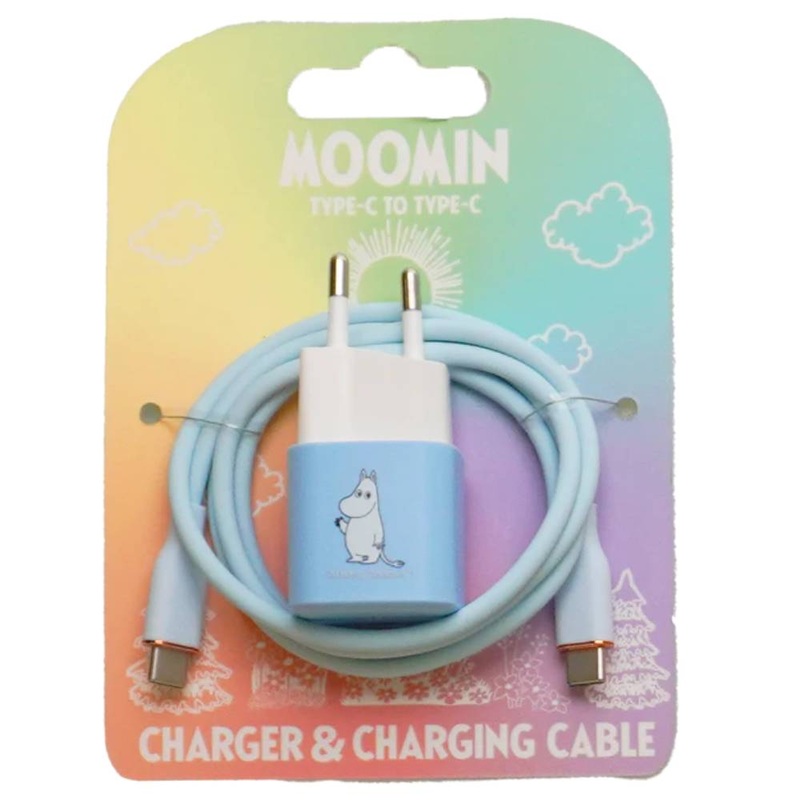 Moomintroll Charger Set USB-C 20W