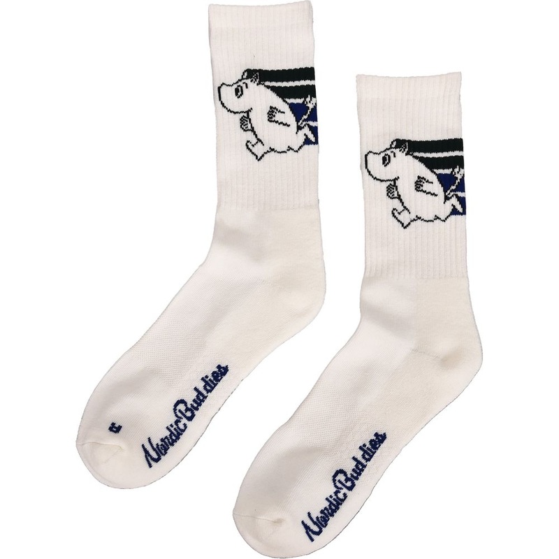 Moomintroll Running Sport Socks 40-45 White
