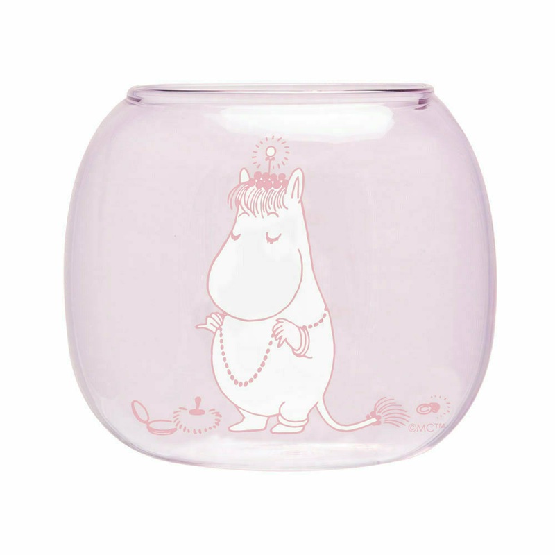 Snorkmaiden Candle Holder Pink