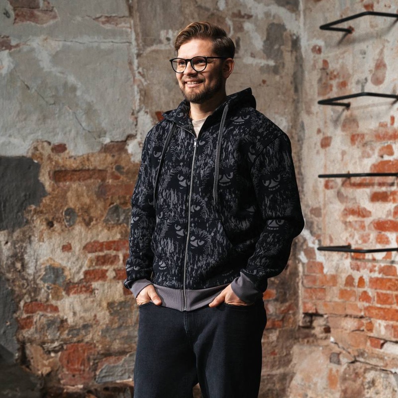 Stinky Smirk Hoodie Grey|S|M|L|XL|XXL