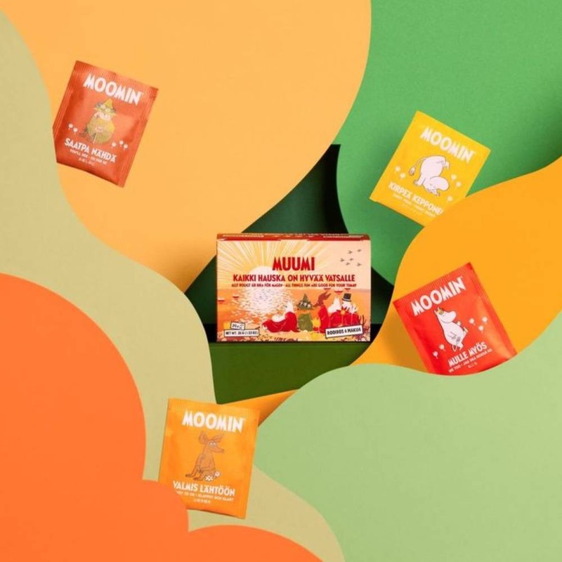 Moomin All Things Fun are Good for your Tummy Bagged Tea