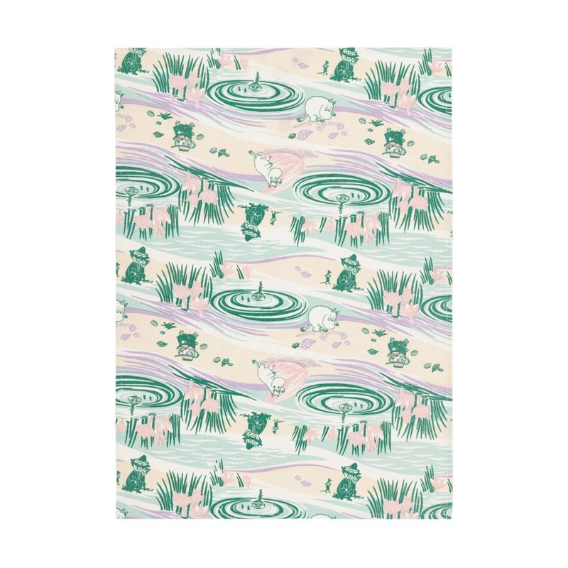 Moomin Beach Day Kitchen Towel 50x70cm