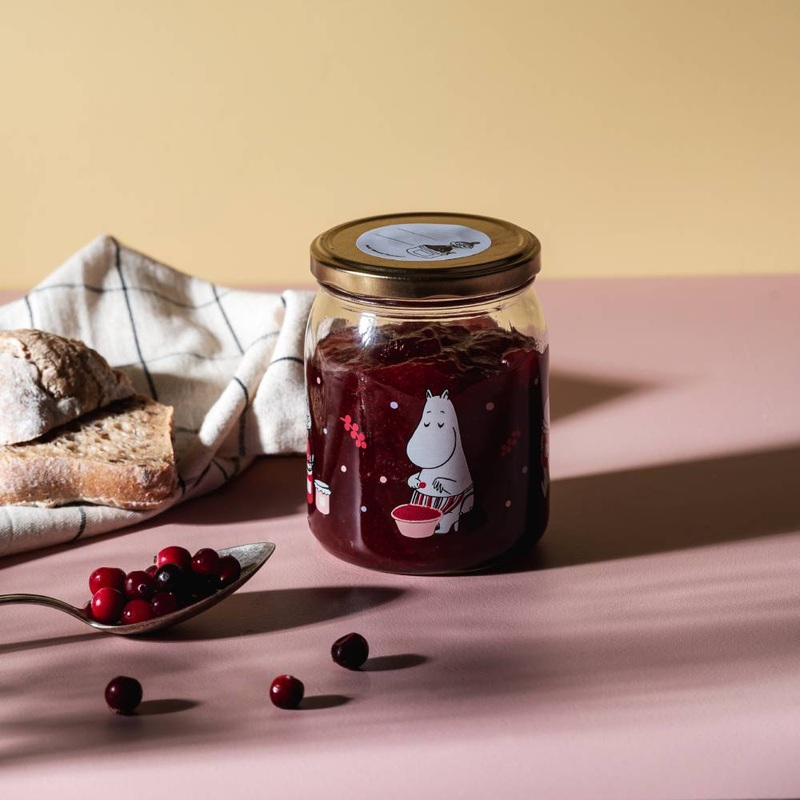Moomin Berries Glass Jar 0,5L