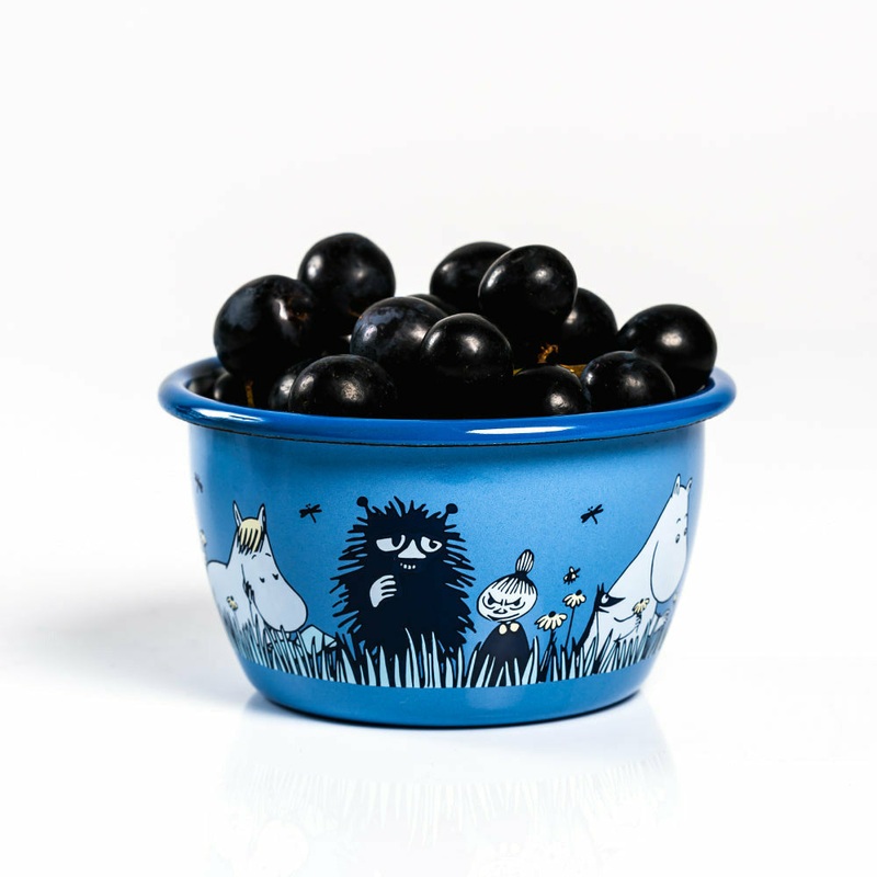 Moomin Friends Bowl 3dl Blue