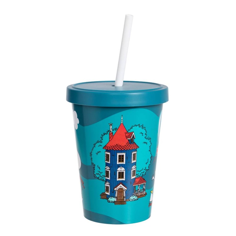 Moomin Home Yard Tumbler Cup Teal