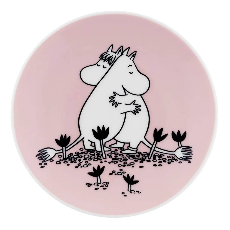 Moomin Love Mini Plate 10,5cm Pink