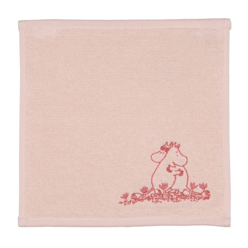 Moomin Love Towel 25x25cm Pink