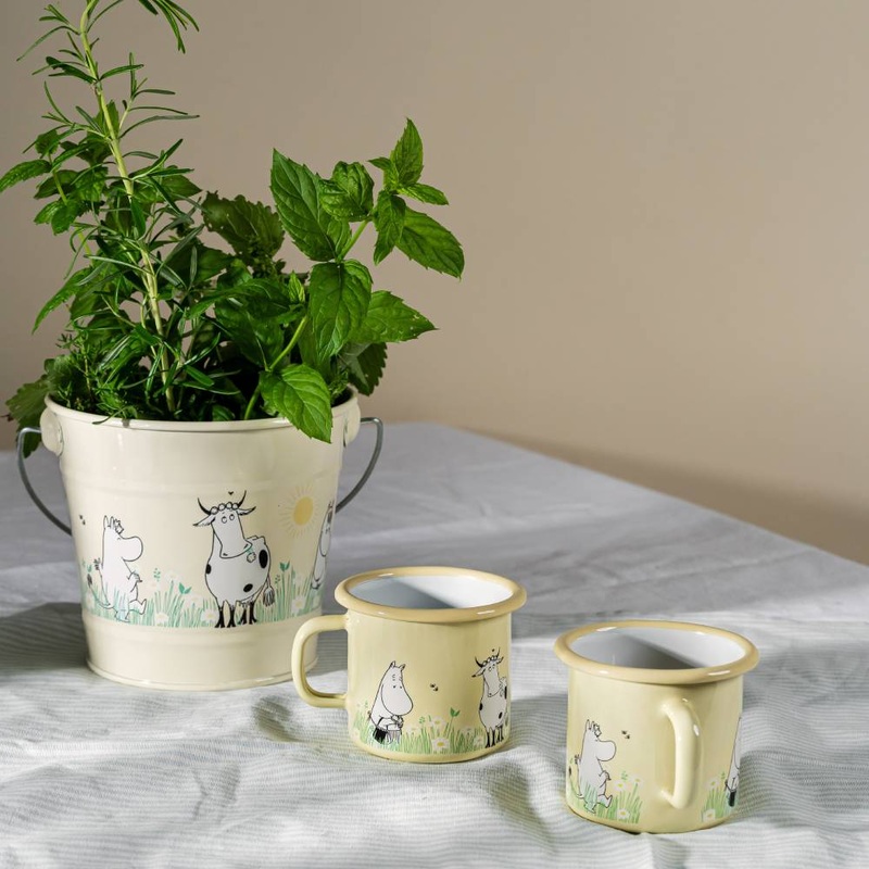 Moomin Meadow Mug Yellow 2,5dl