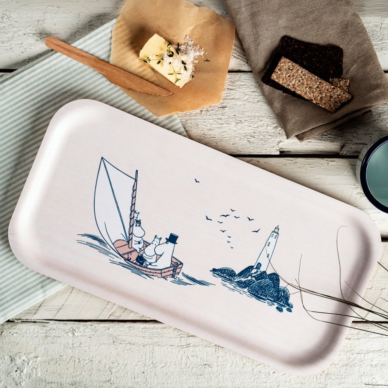 Moomin Sailors Tray 43x22cm