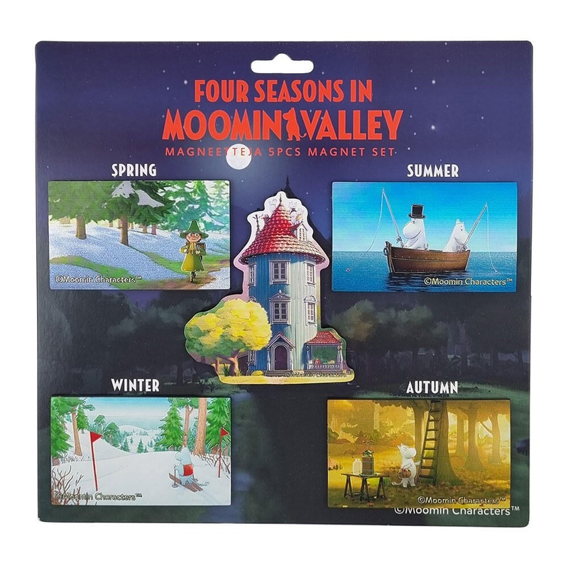 Moomin Seasonal Magnets 5pcs
