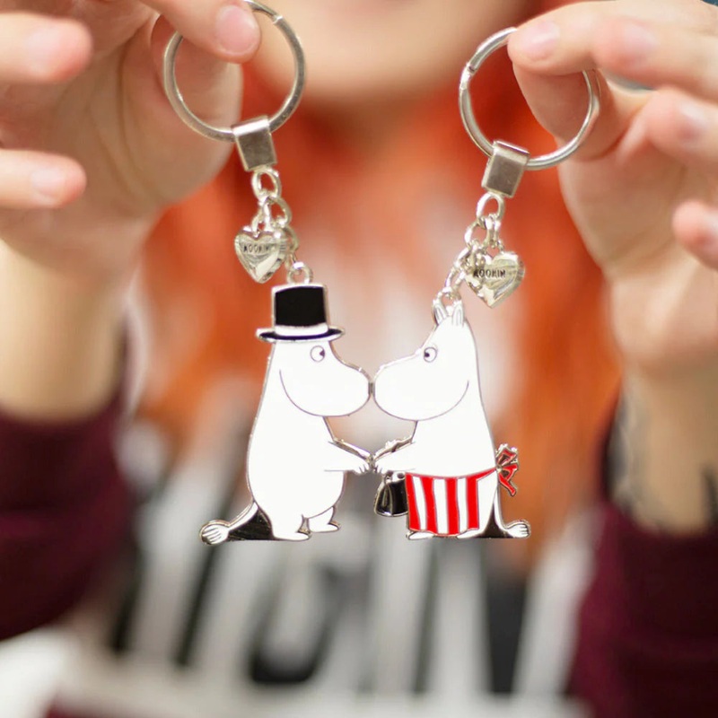 Moominmamma & Moominpappa Keyring