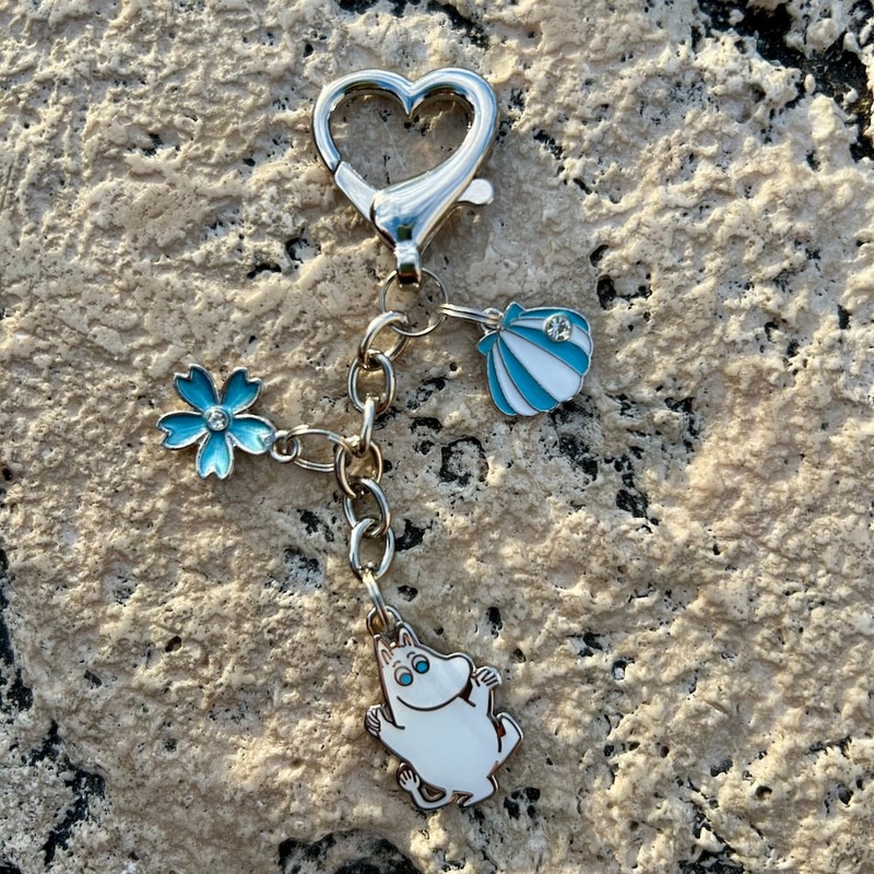 Moomintroll Flowers Bag Hanger