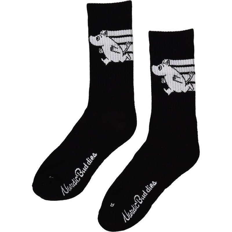 Moomintroll Running Sport Socks 40-45 Black