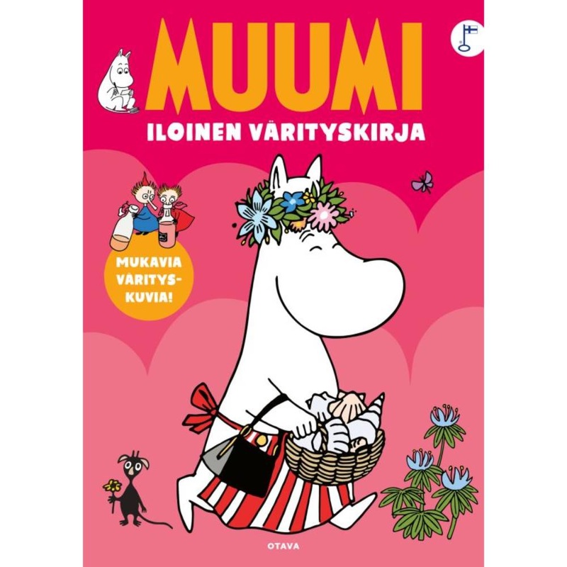 Muumi Iloinen vrityskirja