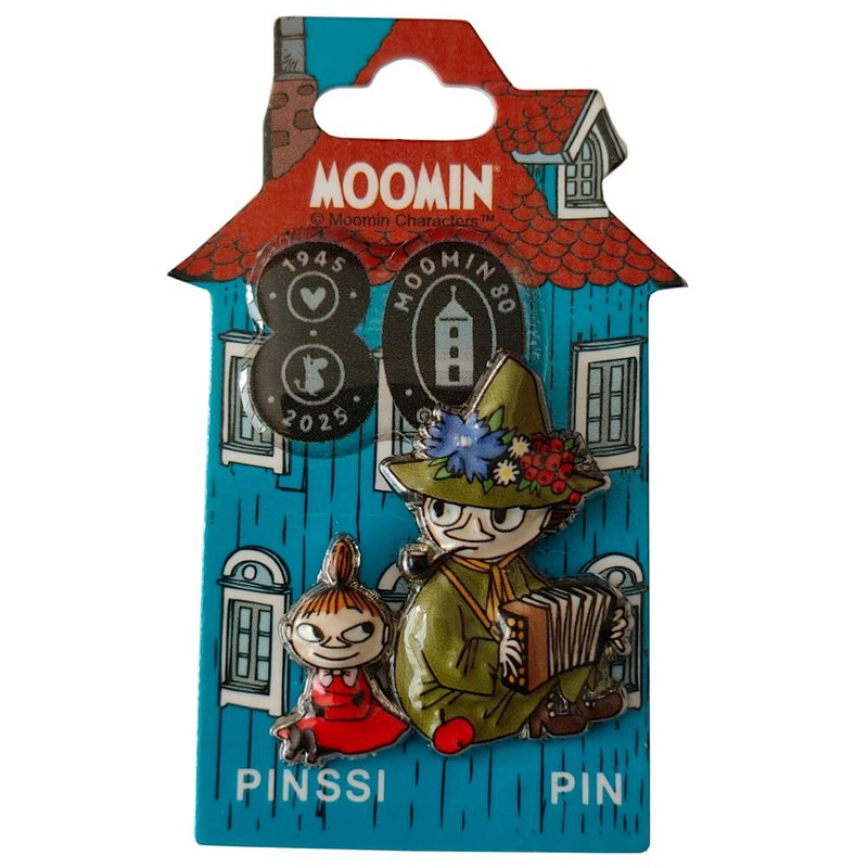 Snufkin & Little My Pin Bagde 3D
