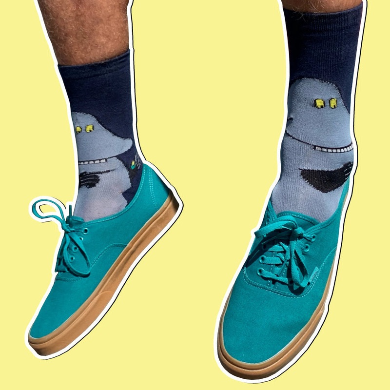 The Groke Socks 40-45 Dark Blue