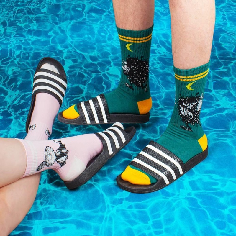 Little My Retro Socks Pink 36-42