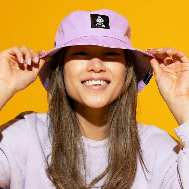 Little My Thinking Bucket Hat|Pink|Violet