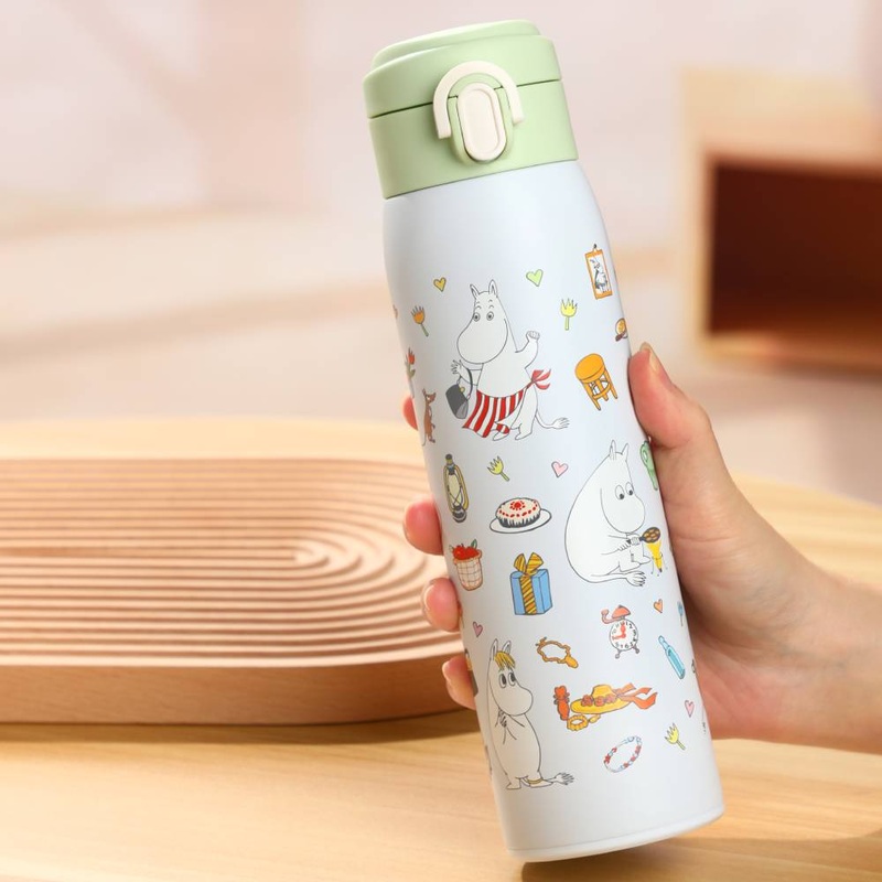 Moomin Birthday Vacuum Cup 450ml