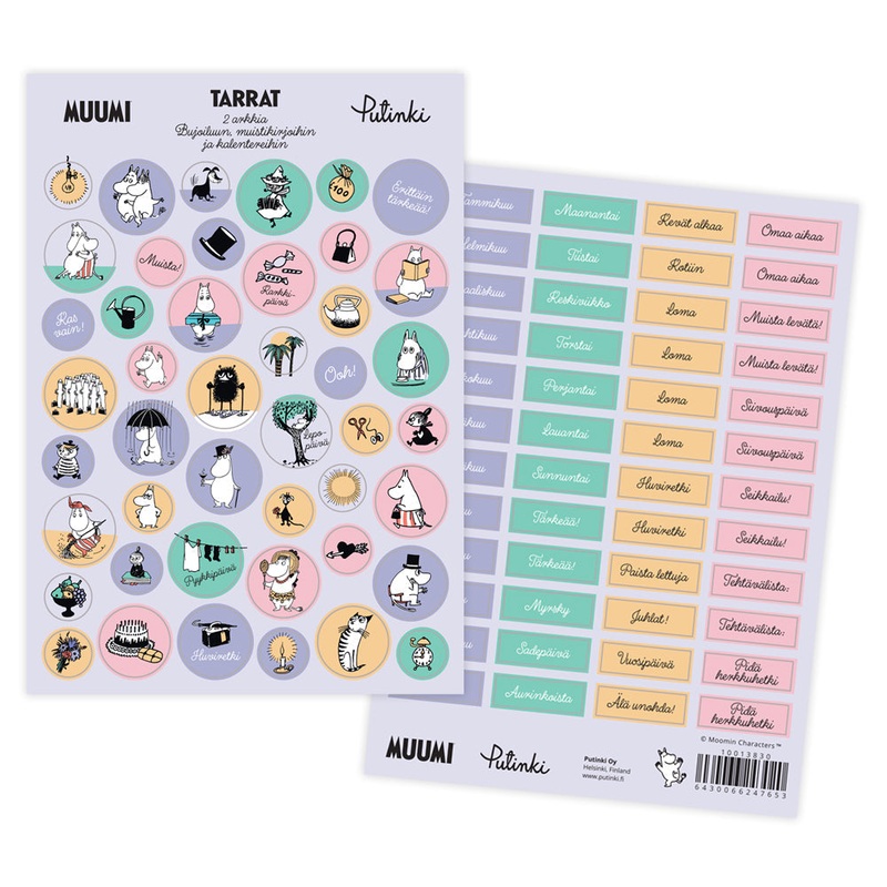Moomin Bujo Sticker Set