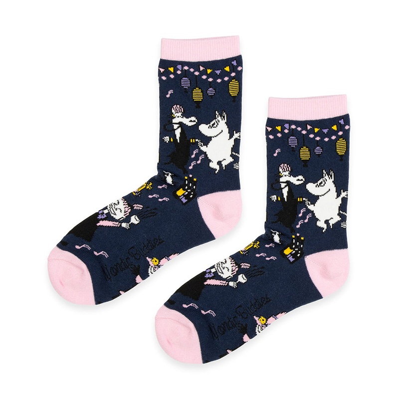 Moomin’s Party Socks 36-42 Dark Blue
