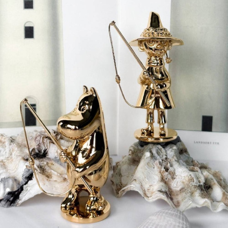 Moomintroll Fishing Figurine