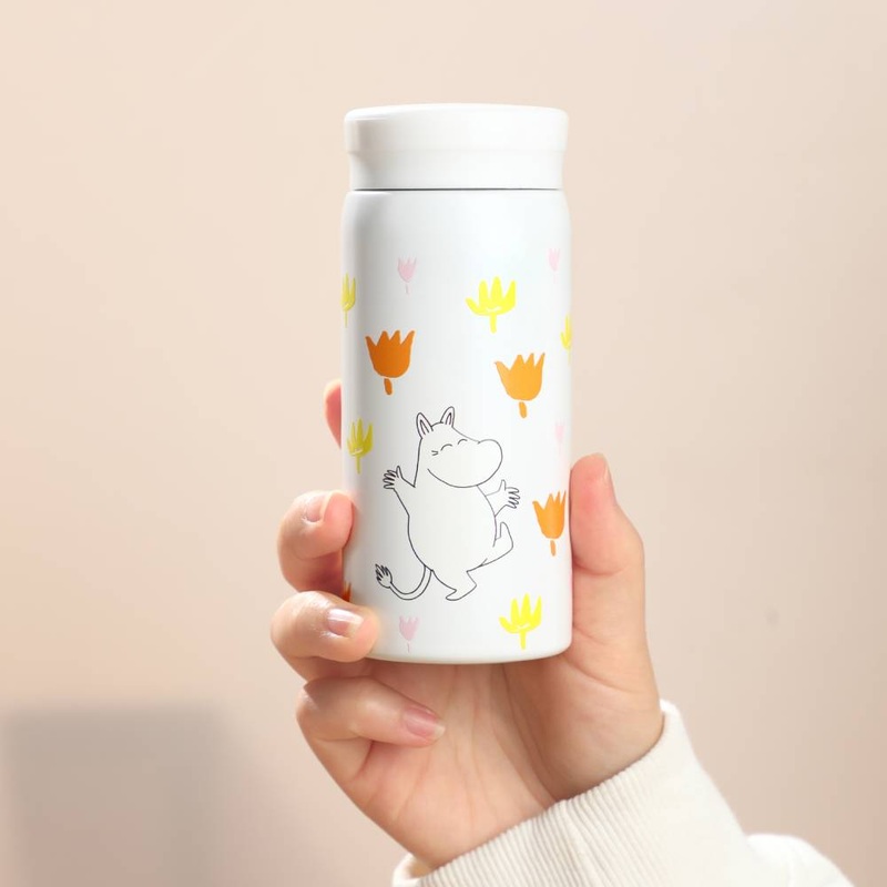 Moomintroll Flowers Vacuum Cup 200ml