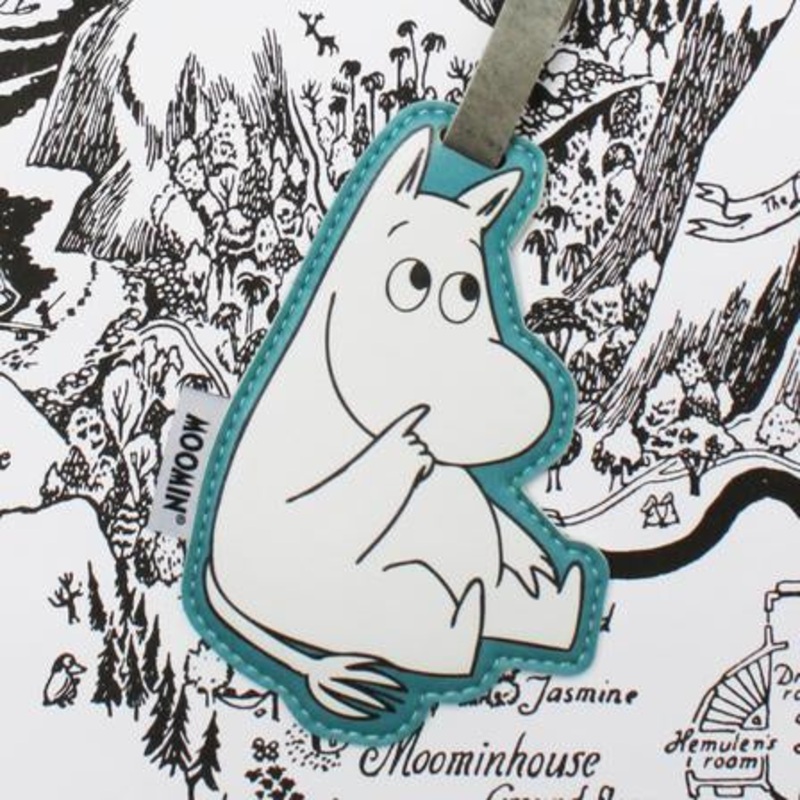 Moomintroll Luggage Tag
