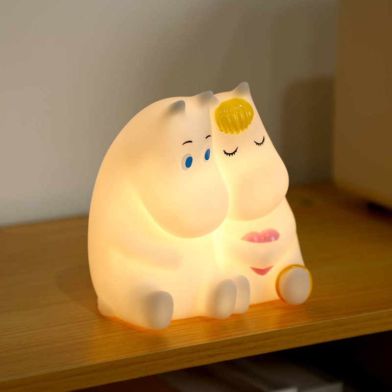 Moomintroll & Snorkmaiden Night Light 13cm USB