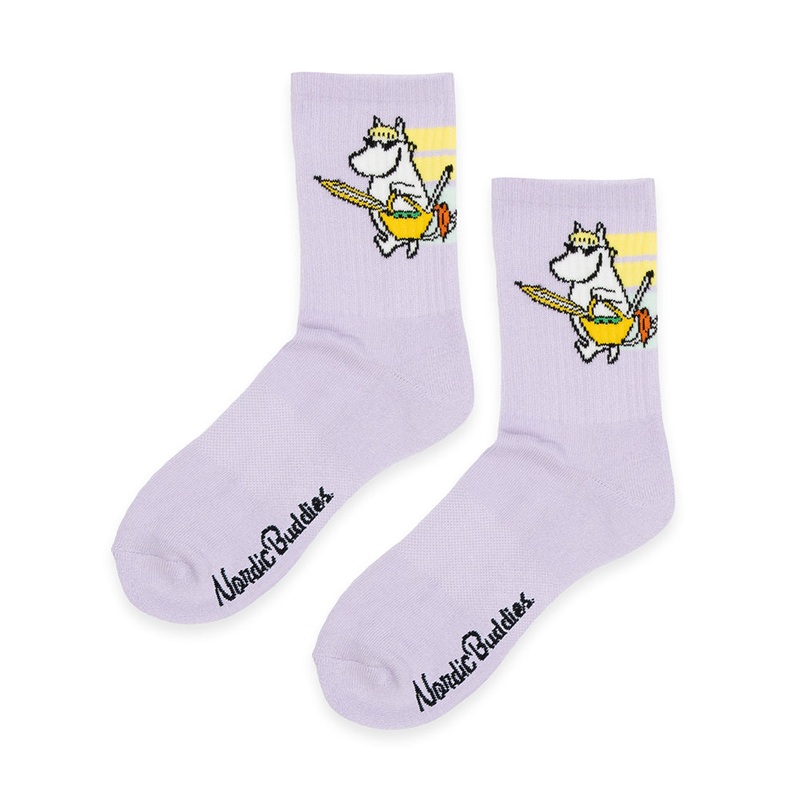 Snorkmaiden Active Crew Socks 36-42 Violet