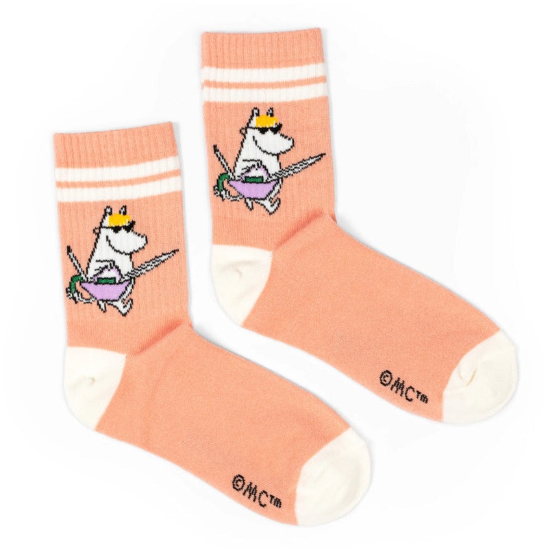 Snorkmaiden Retro Socks Coral 36-42
