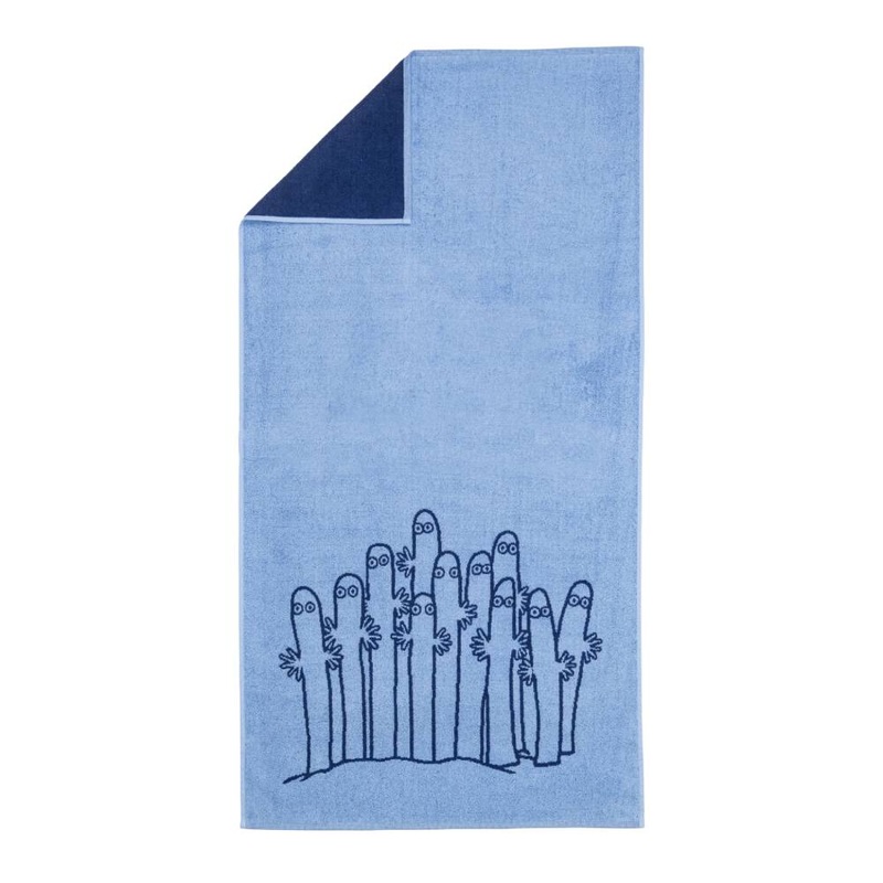 Hattifatteners Bath Towel 70x140cm Blue