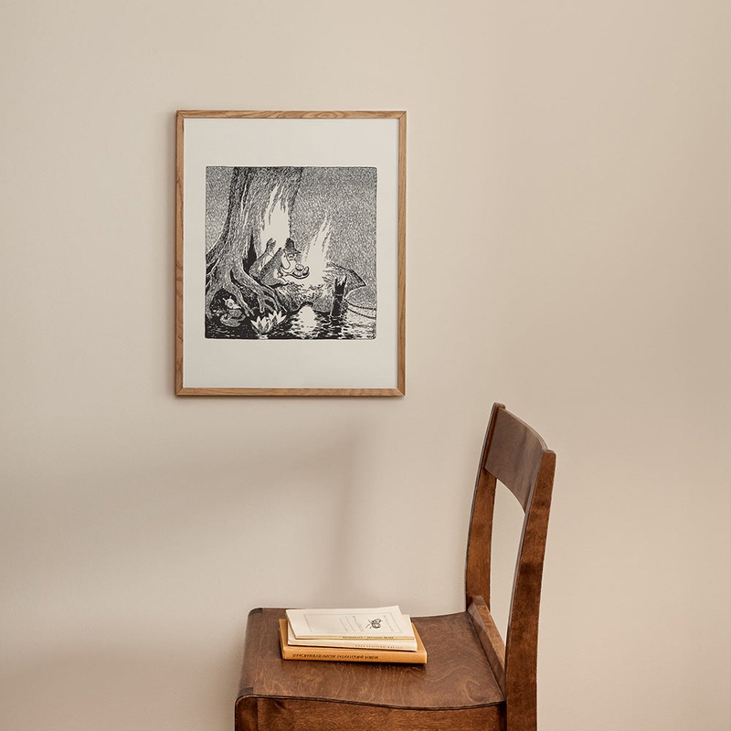 Moomin Campfire Pancakes Poster