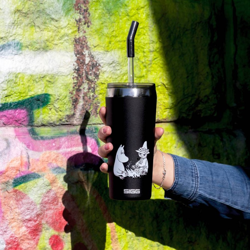Moomin Helia Thermal Tumbler 0.6L Black