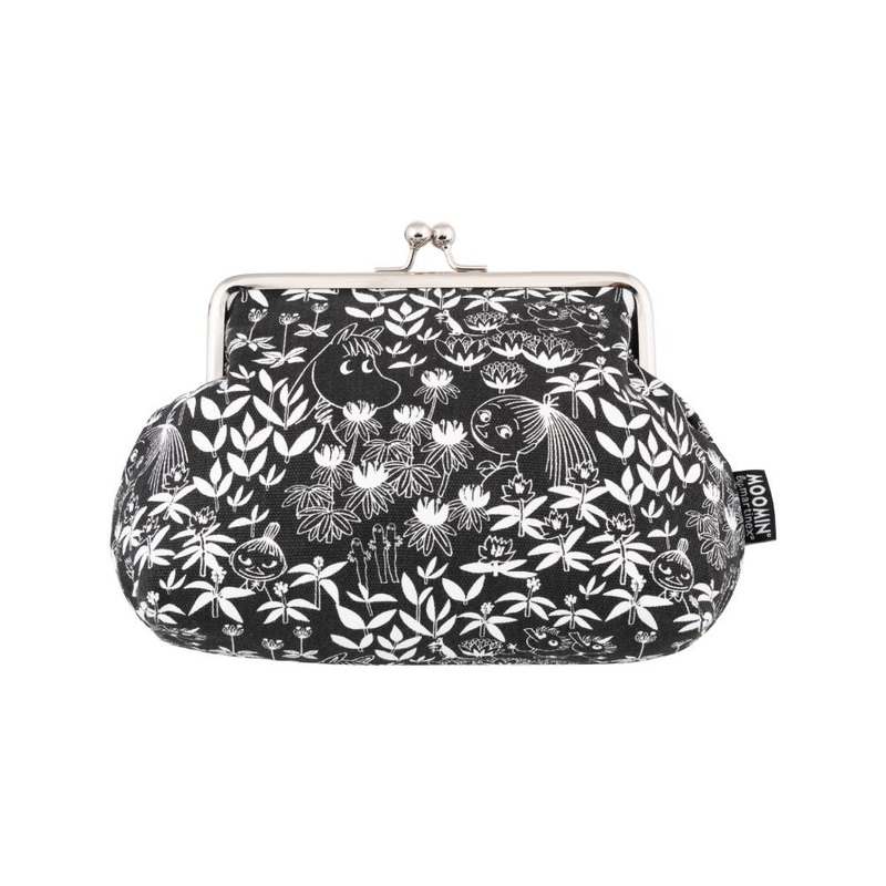 Moomin Primrose Clutch Bag Black
