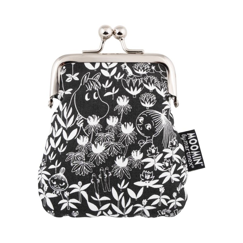 Moomin Primrose Purse Black