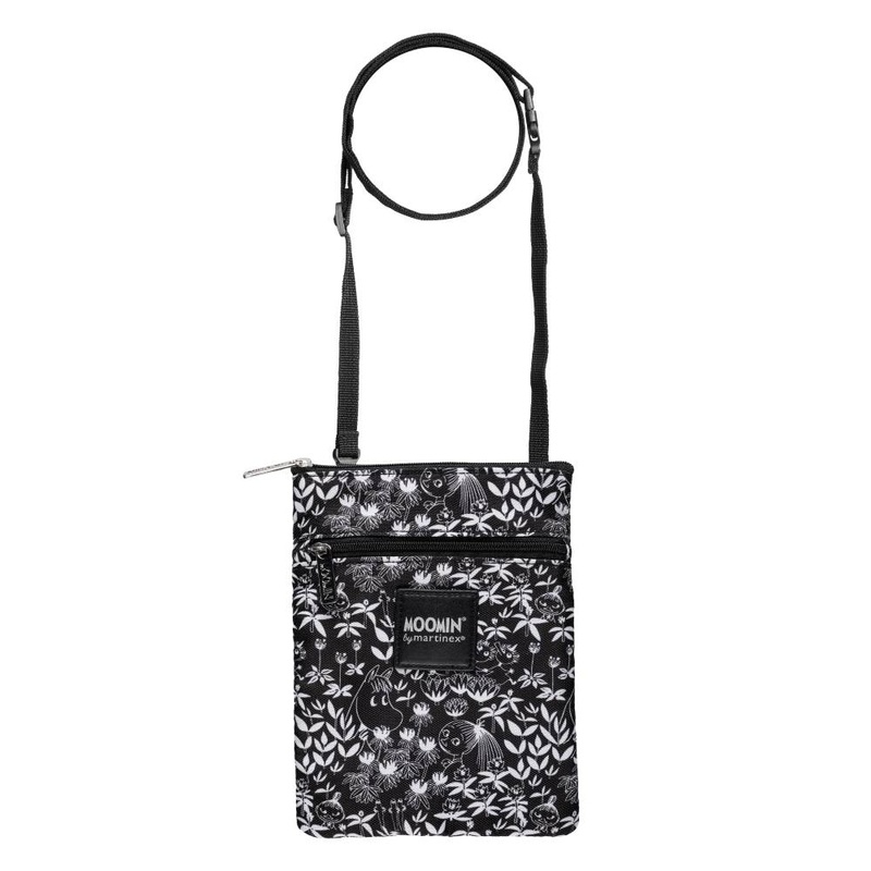 Moomin Primrose Shoulder Pouch Black