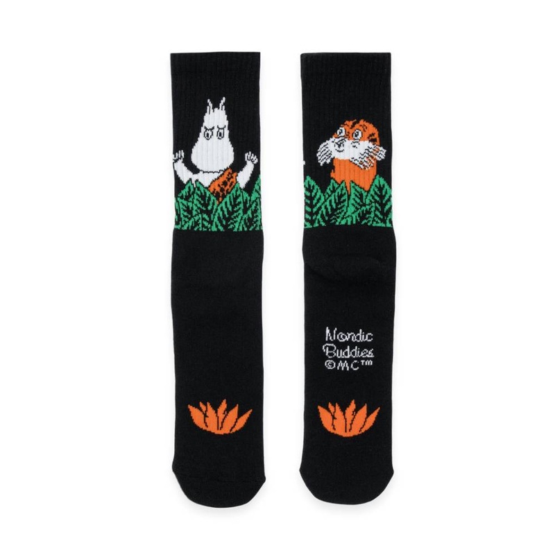 Moomin80 Retro Socks 40-45 Black