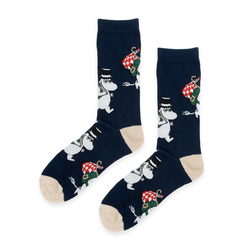 Moominpappa Adventure Socks 40-45 Darkblue