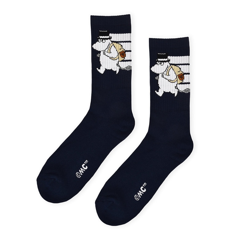 Moominpappa Retro Socks 40-45 Black