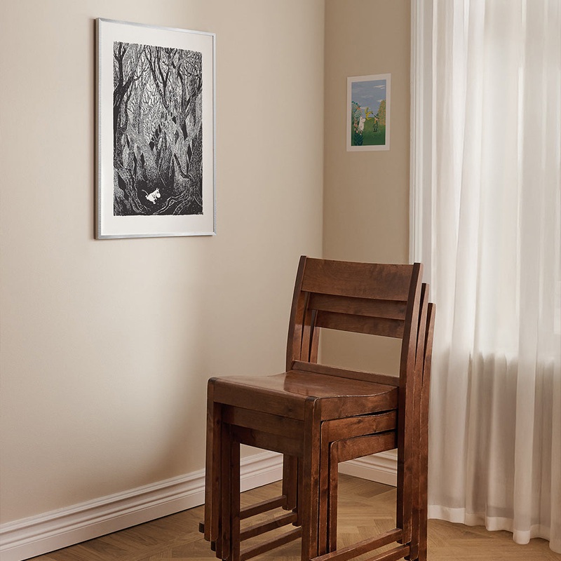 Moomintroll Running Poster|30×40|50×70