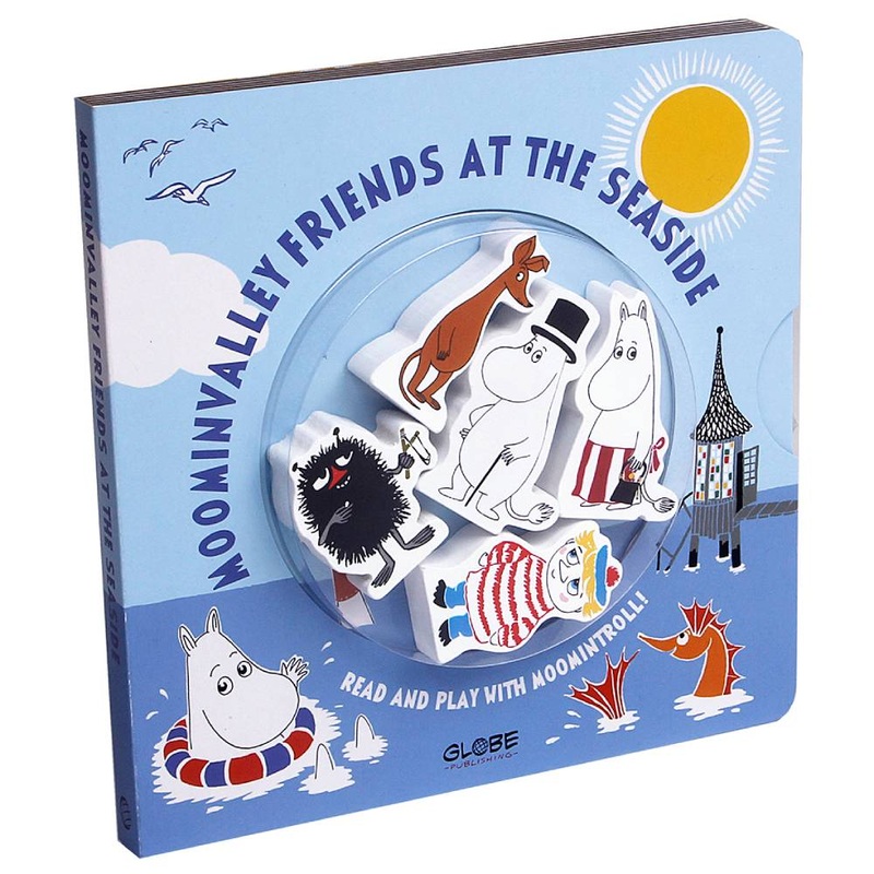 Moominvalley Friends At The Seaside Book & Figurines