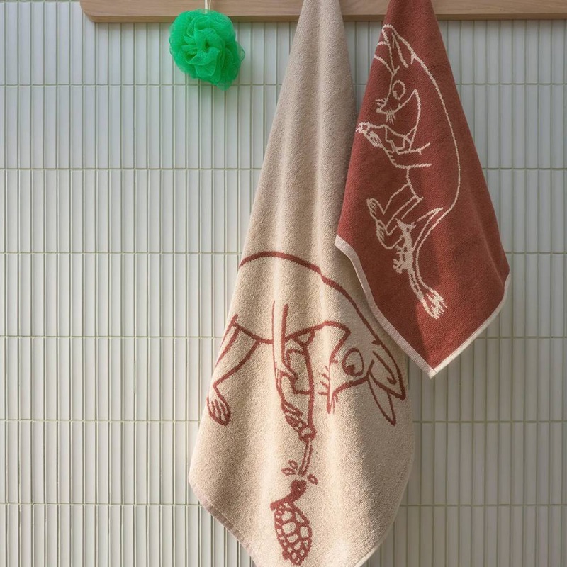 Sniff Bath Towel 70x140cm Brown