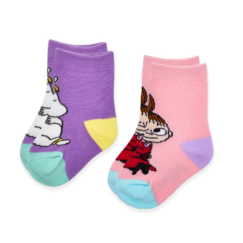 Snorkmaiden & Little My Baby Socks 2-set