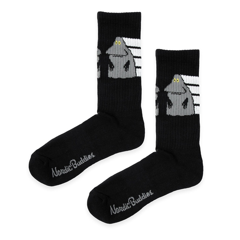 The Groke Active Crew Socks 40-45 Black