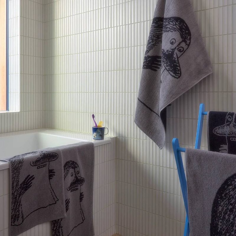 The Groke Bath Towel 70x140cm Grey