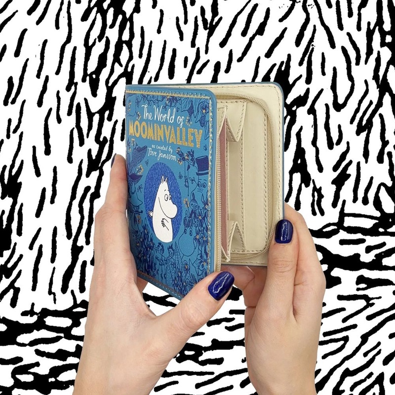 The World of Moominvalley Wallet Blue