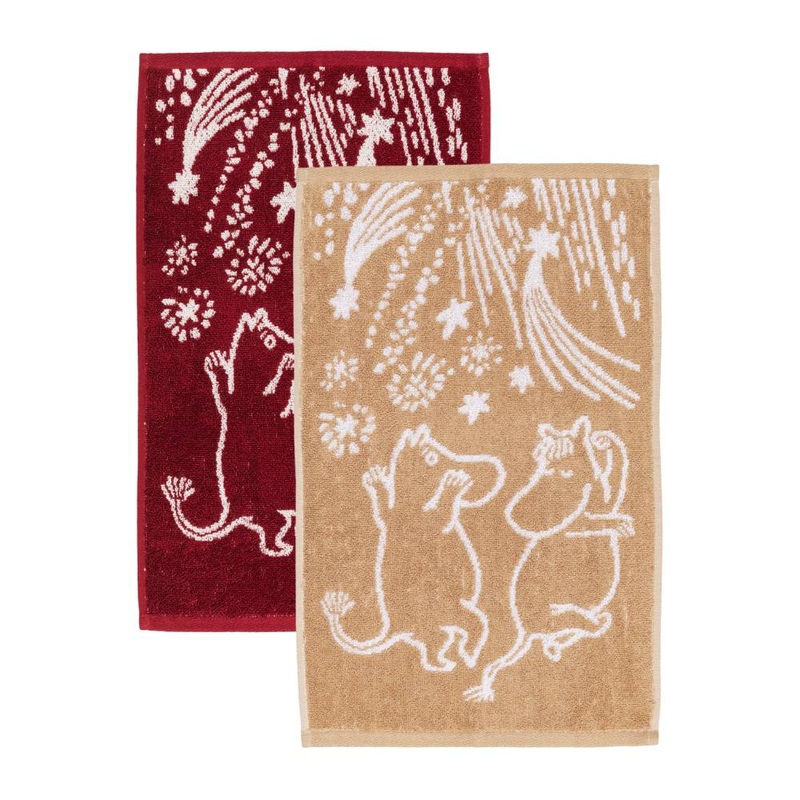 Moomin Festive Moments Hand Towel 2set